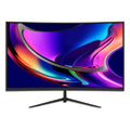 Monitor Led 23.6 75hz Borda Infinita Curvo Full Hd Branco/Preto Hdmi